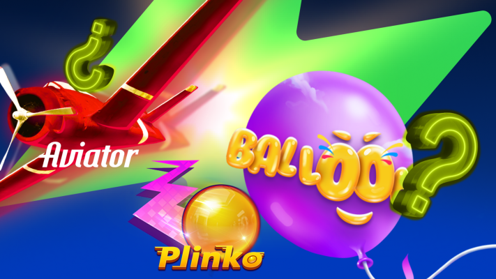 ¿Qué conviene más: Aviator, Balloon o Plinko?